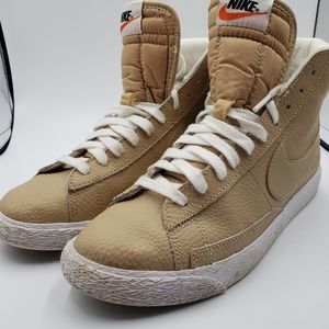 Nike Boys Blazer Mid 895850-202 Brown Casual Shoes Sneakers Size 6Y